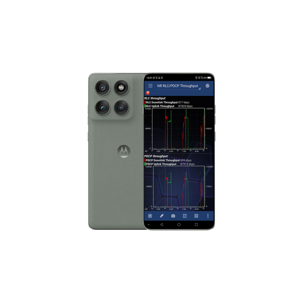 NEMO Motorola Edge 50 Ultra XT2401-1 5G NR Drive test phone for TEMS | NEMO