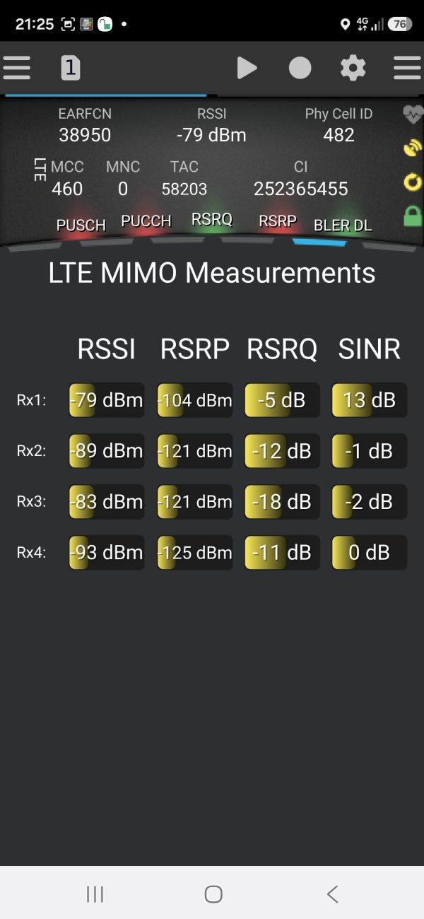 Screenshot_20260524_212537_TEMS Pocket UI Samsung Galaxy S26 Ultra SM-S948B SM-S9480 5G NR Drive test phone for TEMS | NEMO