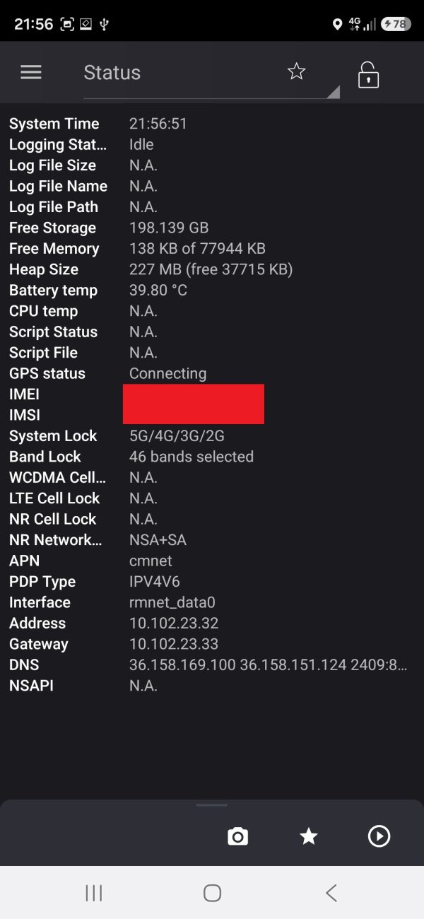 Screenshot_20260524_215651_Nemo Handy Samsung Galaxy S26 Ultra SM-S948B SM-S9480 5G NR Drive test phone for TEMS | NEMO