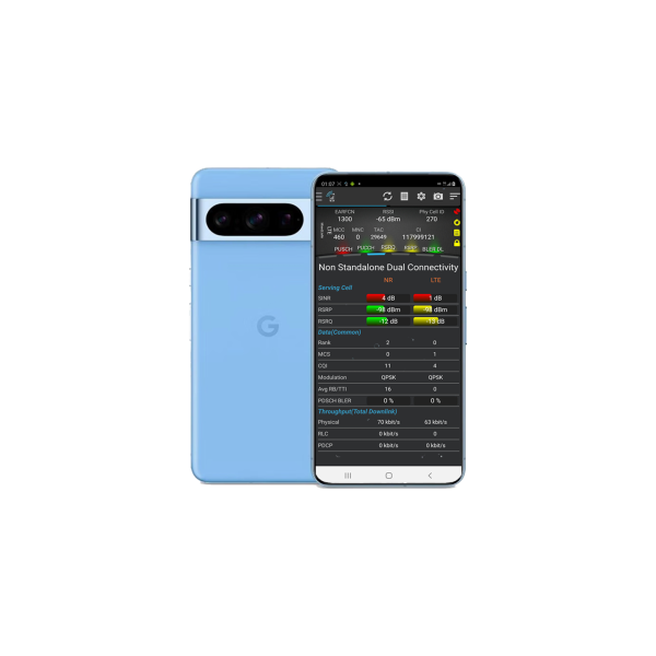 TEMS Google Pixel 8 Pro G1MNW GC3VE 5G NR Drive test phone for TEMS | NEMO
