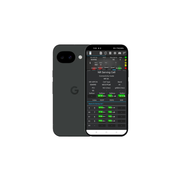 TEMS Google Pixel 10 GK2MP GLBW0 5G NR Drive test phone for TEMS | NEMO