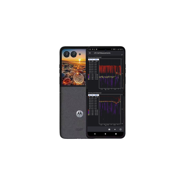 nemo Motorola Razr 50 5G XT2453-1 5G NR Drive test phone for TEMS | NEMO