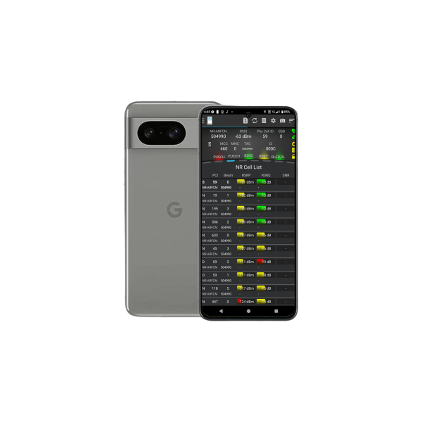 tems Google Pixel 8 GPJ41 G9BQD GKWS6 5G NR Drive test phone for TEMS | NEMO
