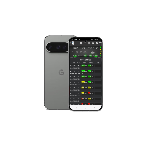 tems Google Pixel 9 Pro XL GGX8B GZC4K 5G NR Drive test phone for TEMS | NEMO