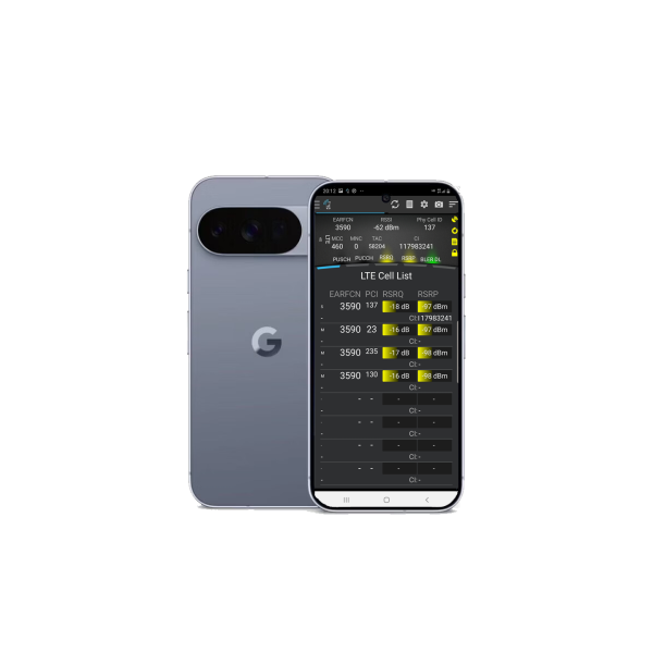 tems Google Pixel 10 Pro XL G45RY GUL82 5G NR Drive test phone for TEMS | NEMO